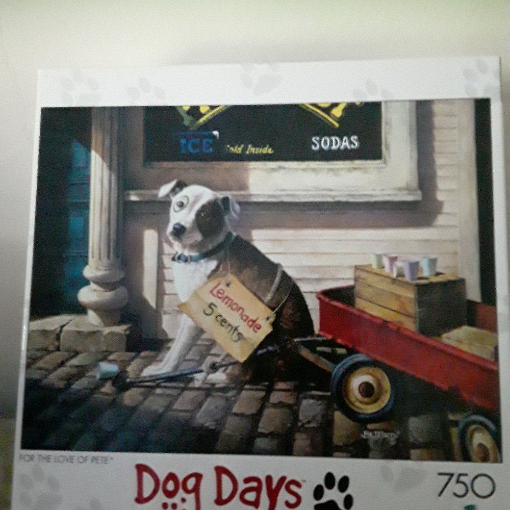 Dog Days 750 Piece Puzzle